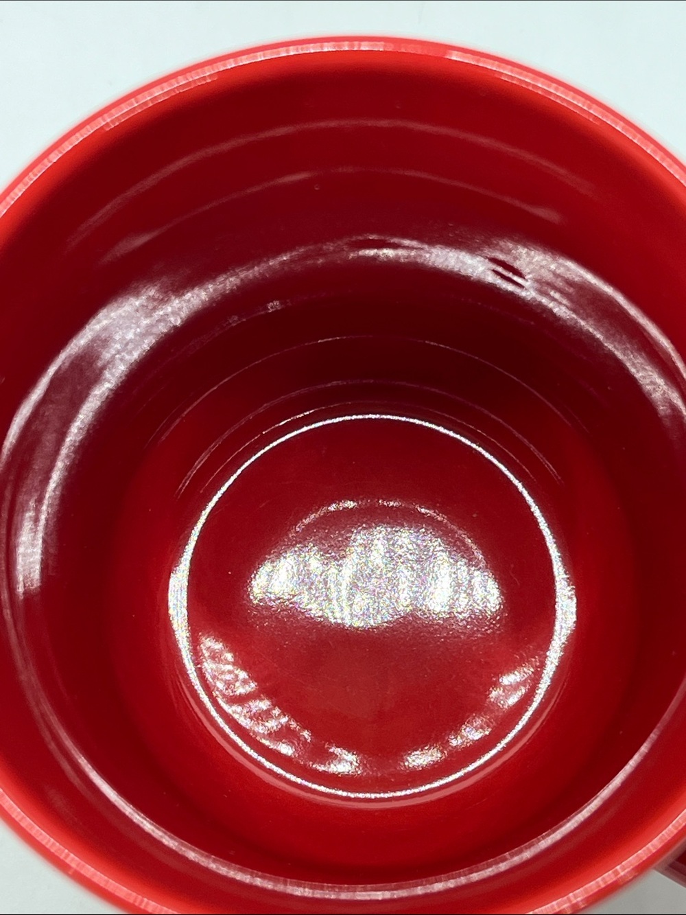 Disney Red and Gold Minnie Bow Ceramic Mug - Picture 5 of 5